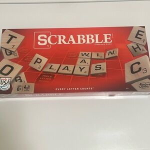 Scrabble board game